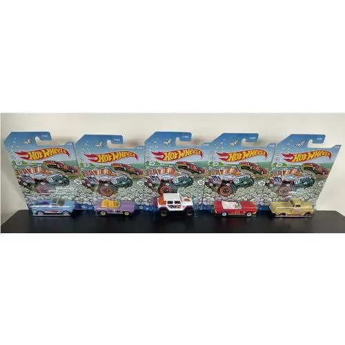 Hot Wheels Set OF 5 Cars 1:64 Scale Complete Series