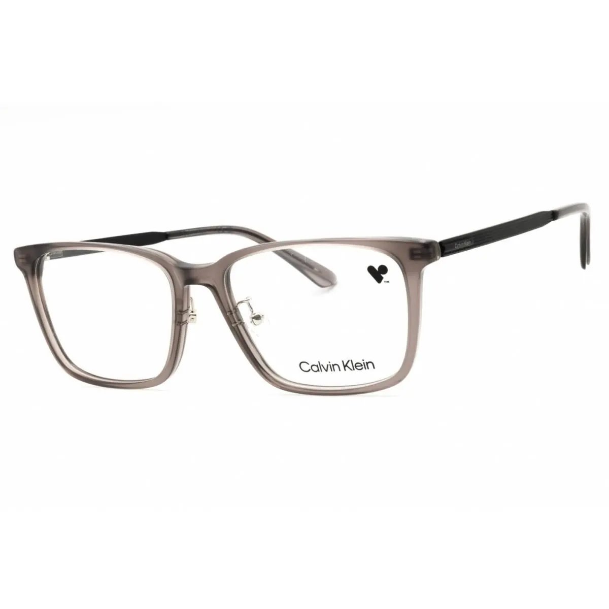 Calvin Klein Men`s Eyeglasses Grey Acetate Full Rim Square Frame CK21534A 020