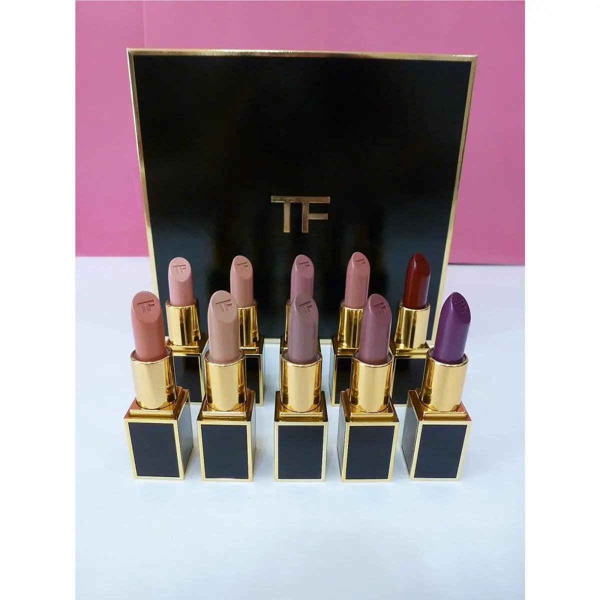 Tom Ford Lipstick Set Lips and Boys Collection - 10 Shades Boxed