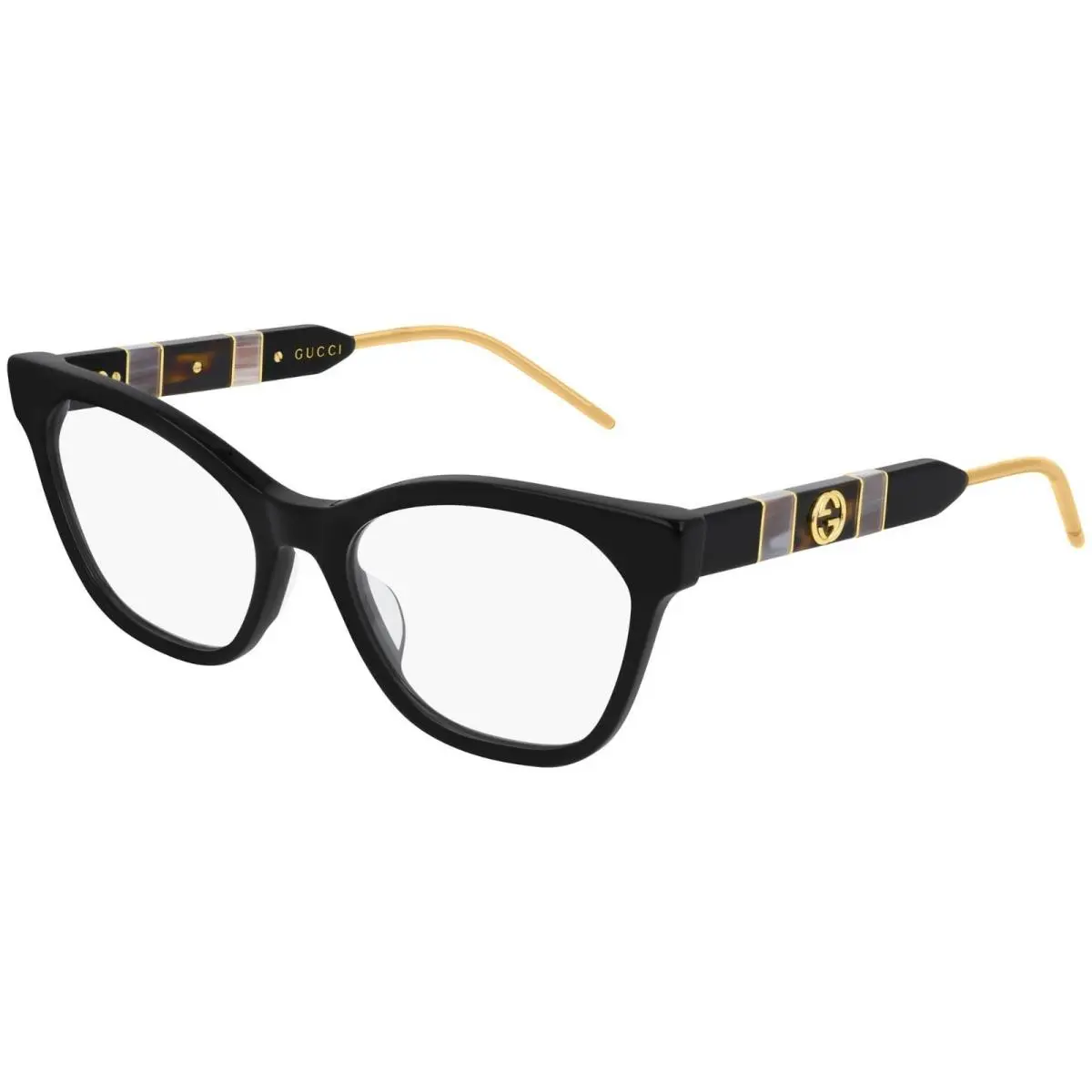 Gucci GG0600O Black Grey 001 Eyeglasses