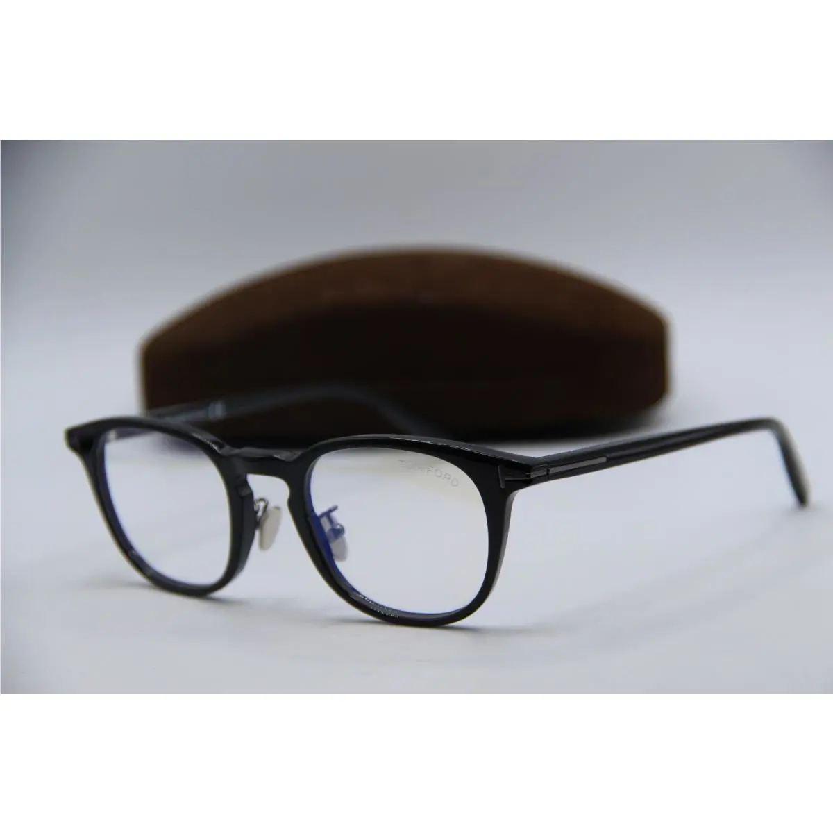 Tom Ford TF 5725-D-B-N 001 Black Eyeglasses 48-22