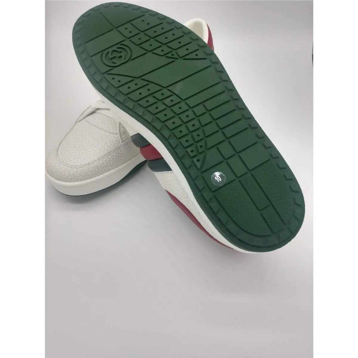 Gucci shoes - Gucci 407330 DEF30 9083 Praga Karibu - White 2