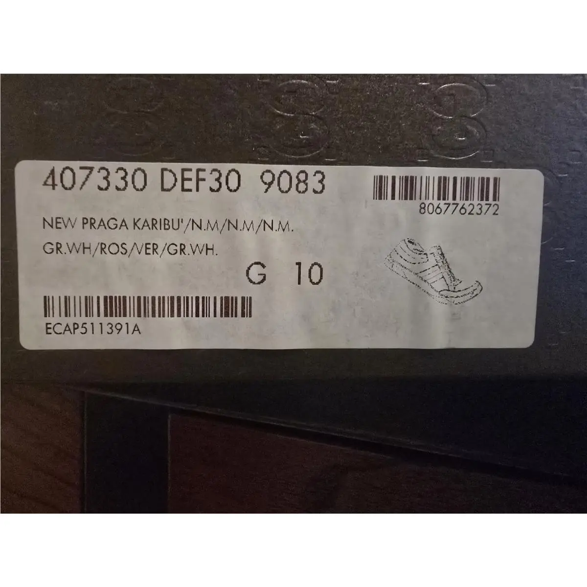 Gucci shoes - Gucci 407330 DEF30 9083 Praga Karibu - White 5