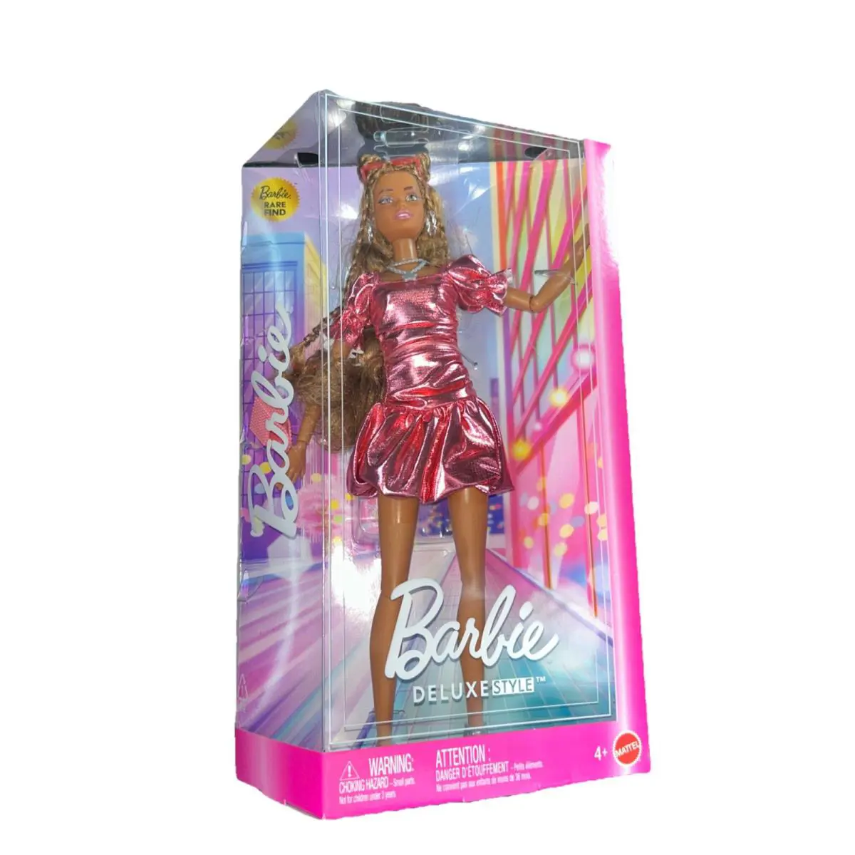 Barbie Deluxe Style Wave 2 Rare Find Chase Doll Metallic Glam Outfit Christie
