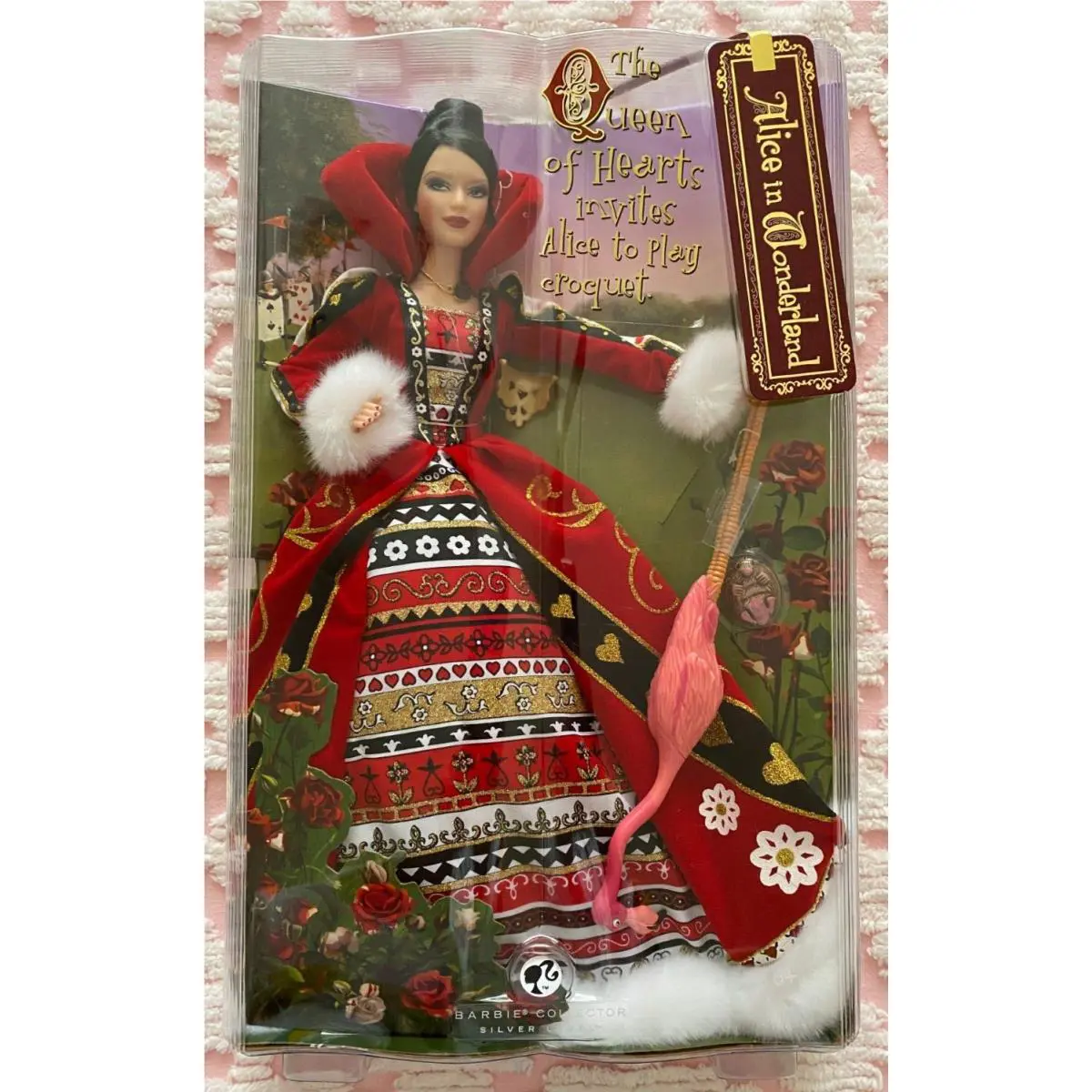 2007 Disney Alice IN Wonderland Doll The Queen OF Hearts