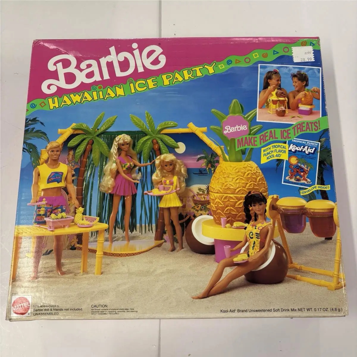 Barbie Hawaiian Ice Party