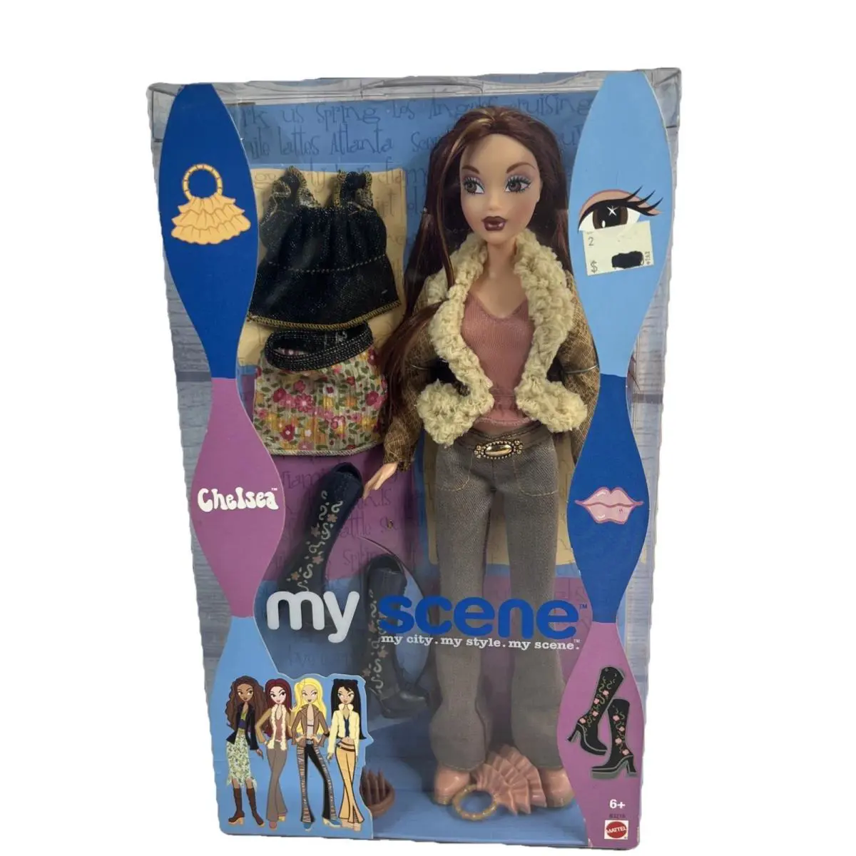 My Scene Chelsea Doll 2003 Fashion Y2K Barbie City Style