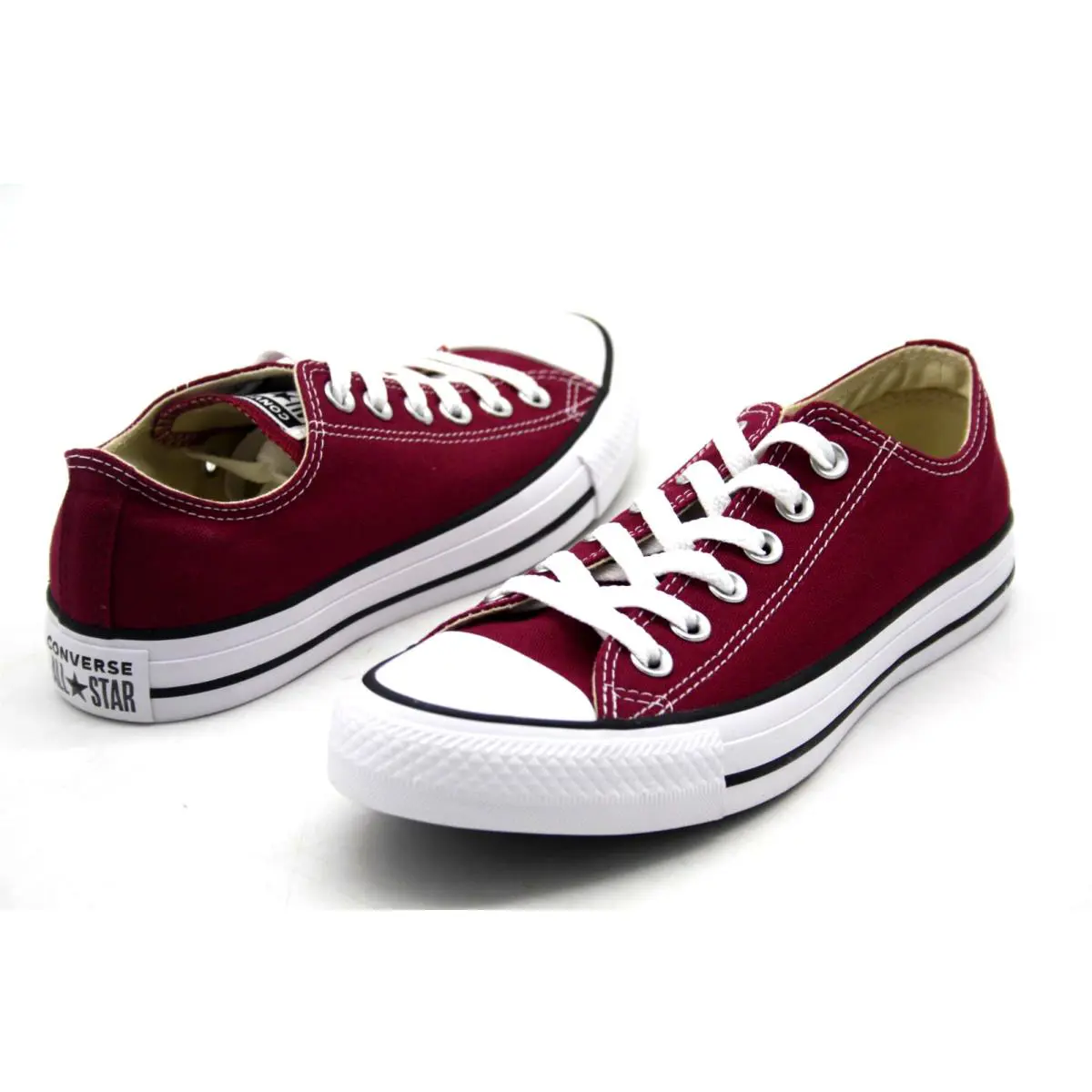 Converse shoes - Converse Chuck Taylor All Star OX - M9691 - MAROON 2