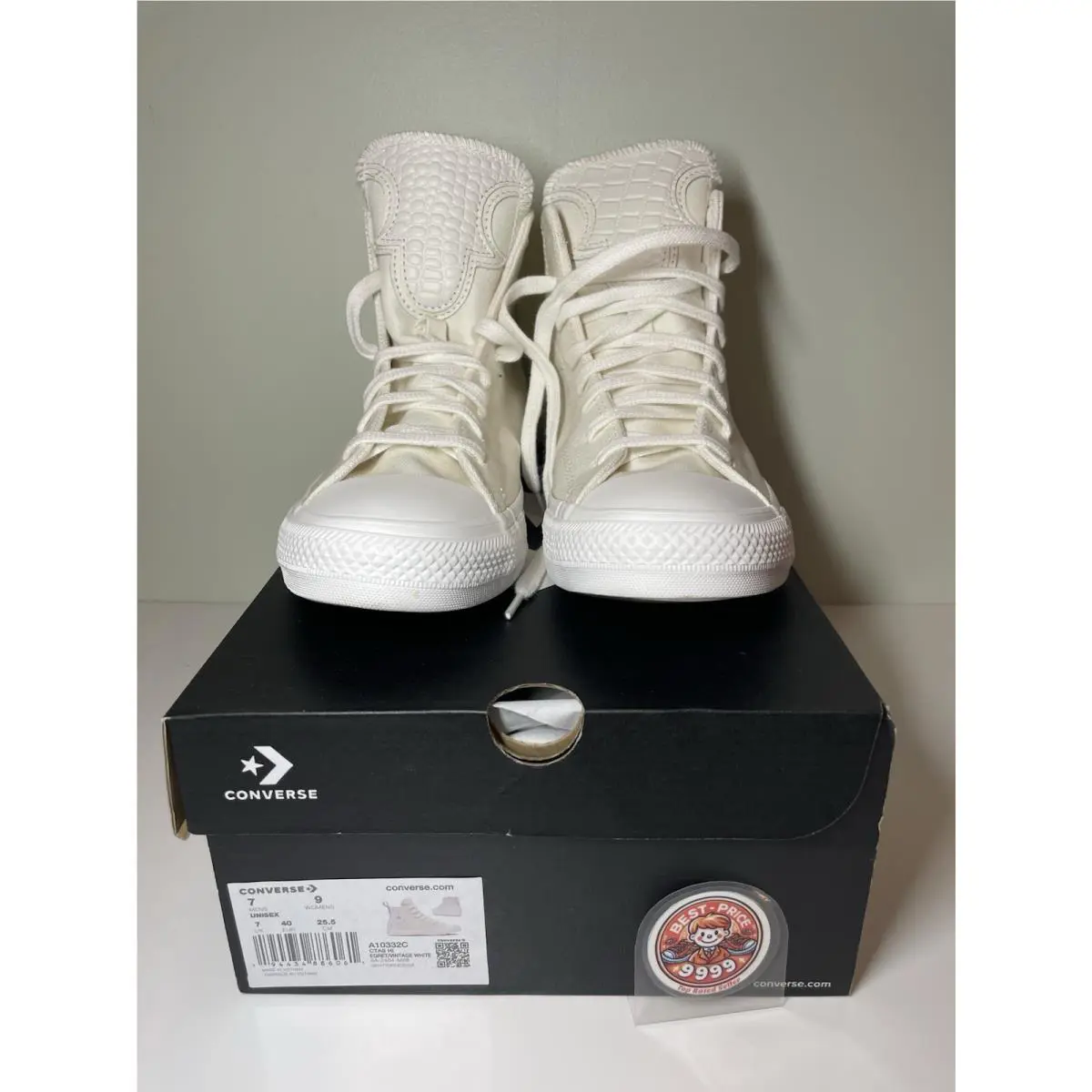 Converse shoes - Converse CTAS Hi - CTAS - A10332C - Egret/ Vintage White 0