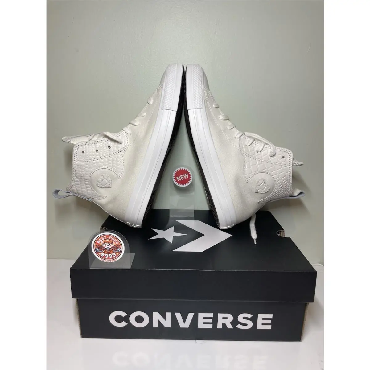 Converse shoes - Converse CTAS Hi - CTAS - A10332C - Egret/ Vintage White 10