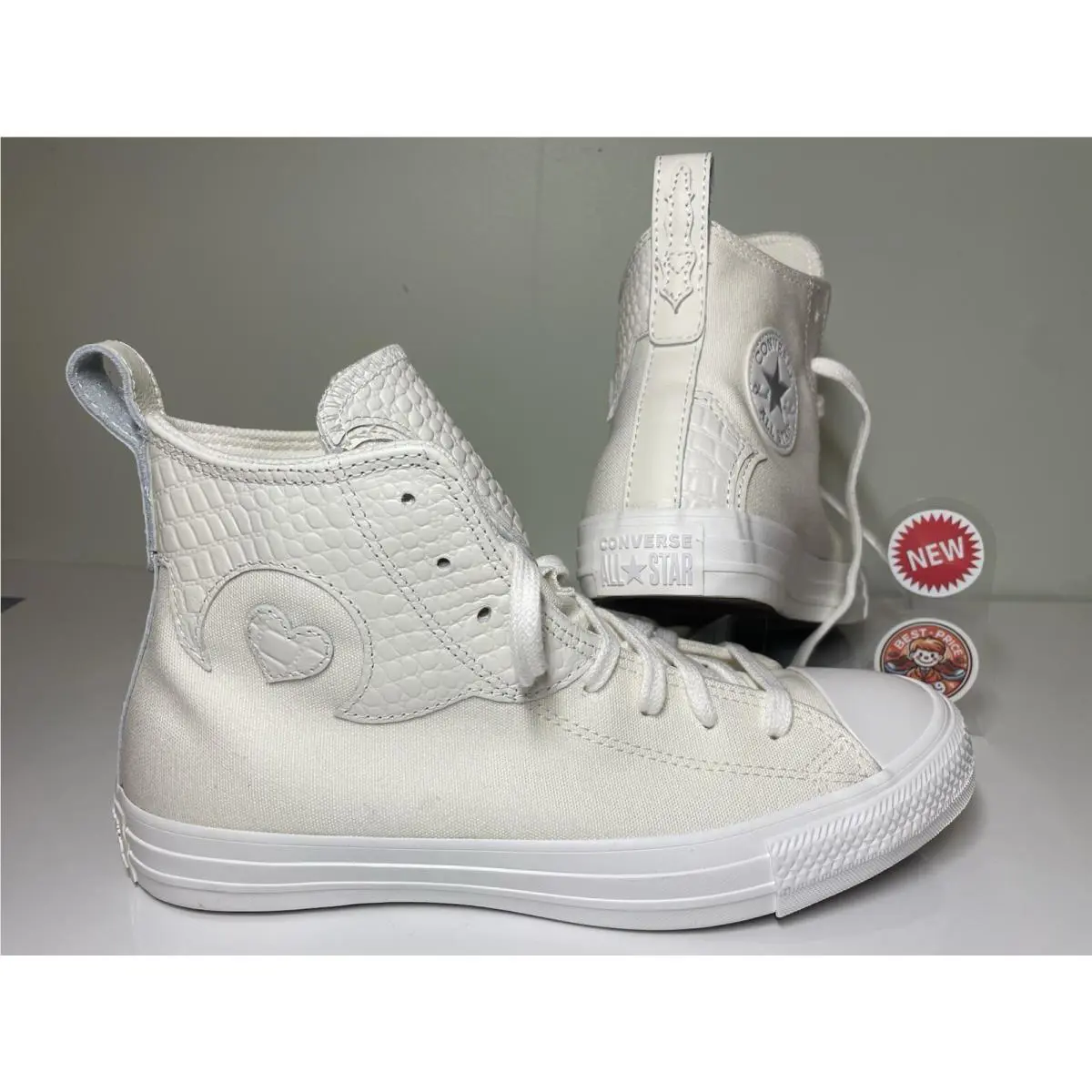 Converse shoes - Converse CTAS Hi - CTAS - A10332C - Egret/ Vintage White 15