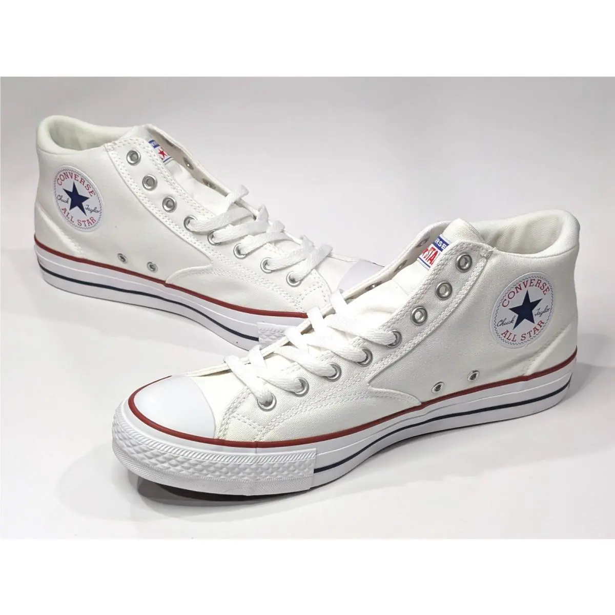 Converse shoes - Converse CTAS Malden Street Mid - A00812F - White/Red/Blue 8