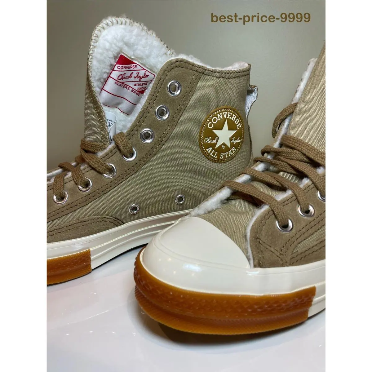 Converse shoes - CTAS 70Hi - CTAS - A04410C - Beige 8