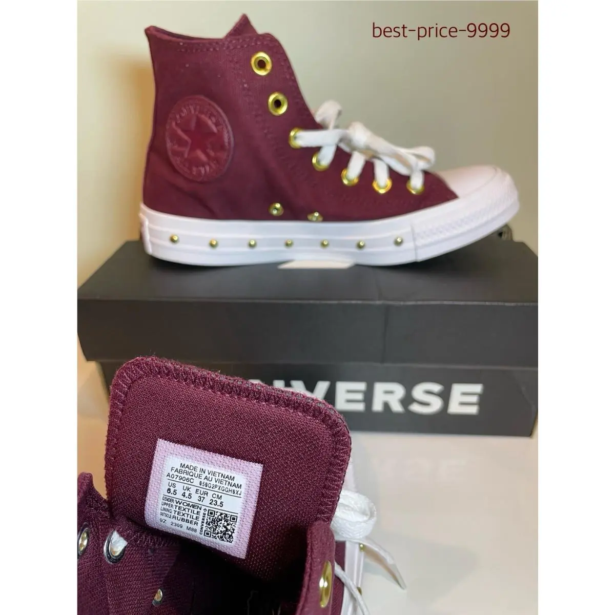 Converse shoes - Converse All Star Chucks - All Star Chucks - A07906C - Bordeaux 22