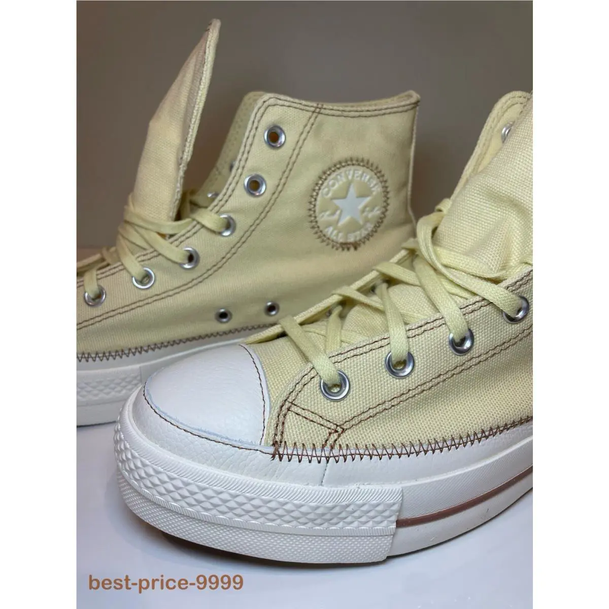 Converse shoes - Converse Chuck Taylor All Star High Top - A04659C - Cream 9