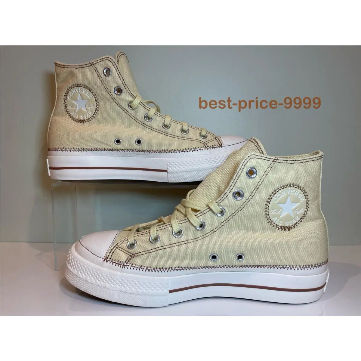 Converse shoes - Converse Chuck Taylor All Star High Top - A04659C - Cream 14