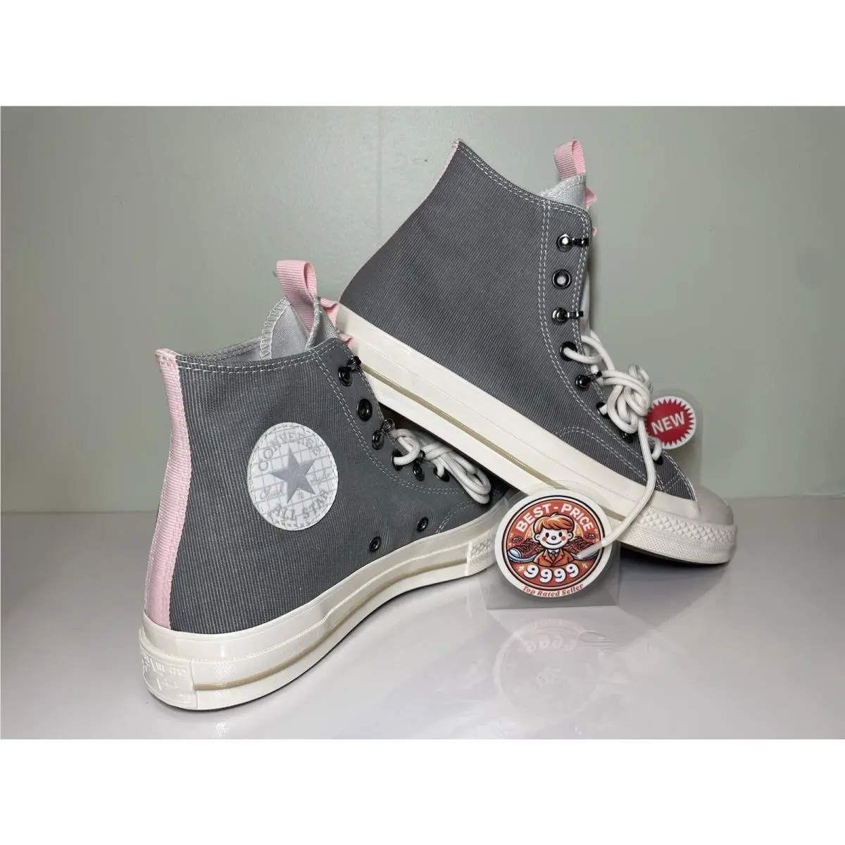 Converse shoes - Converse Chuck 70 - Chuck - A07213C - Gray/ Pink 11