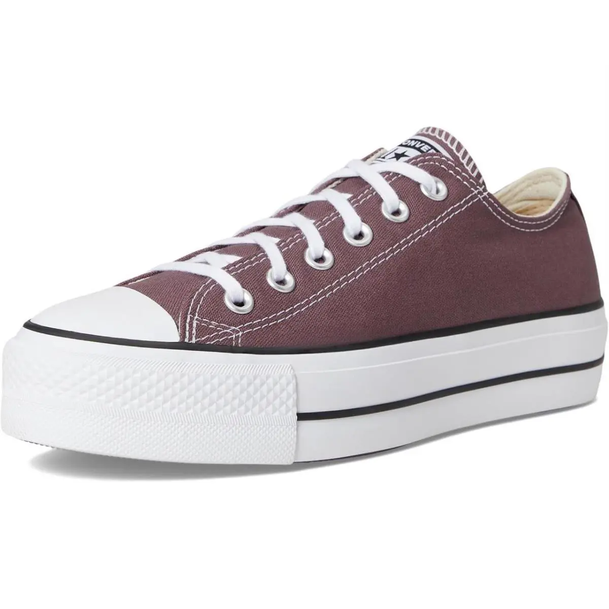 Converse shoes - Converse Chuck Taylor Lift Ox Low - A10647F - Brown, Manufacturer: Trail Mixed/Natural Ivory 6