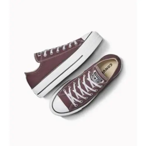 Converse shoes - Converse Chuck Taylor Lift Ox Low - A10647F - Brown, Manufacturer: Trail Mixed/Natural Ivory 0