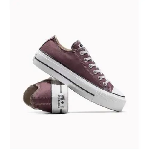 Converse shoes - Converse Chuck Taylor Lift Ox Low - A10647F - Brown, Manufacturer: Trail Mixed/Natural Ivory 3