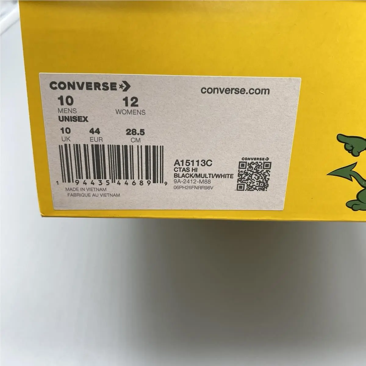 Converse shoes - Converse Chuck Taylor All Star Hi - A15113C - Black 8