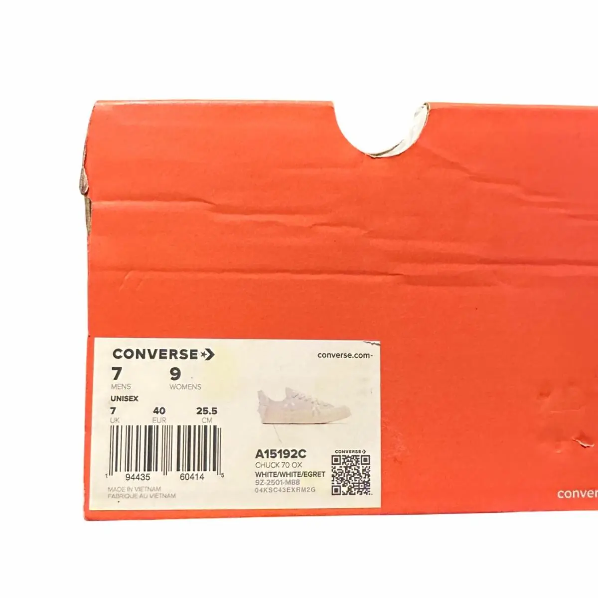 Converse shoes - Chuck 70 Hi - Chuck - A15191C - White (UPC: 194435604145) 11
