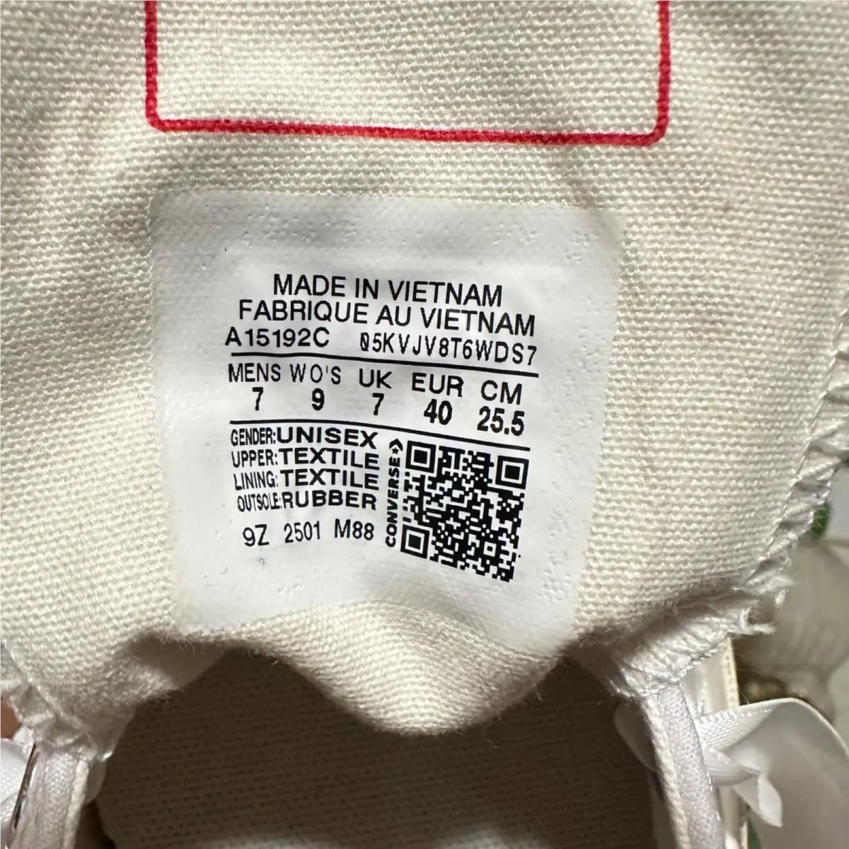 Converse shoes - Chuck 70 Hi - Chuck - A15191C - White (UPC: 194435604145) 12