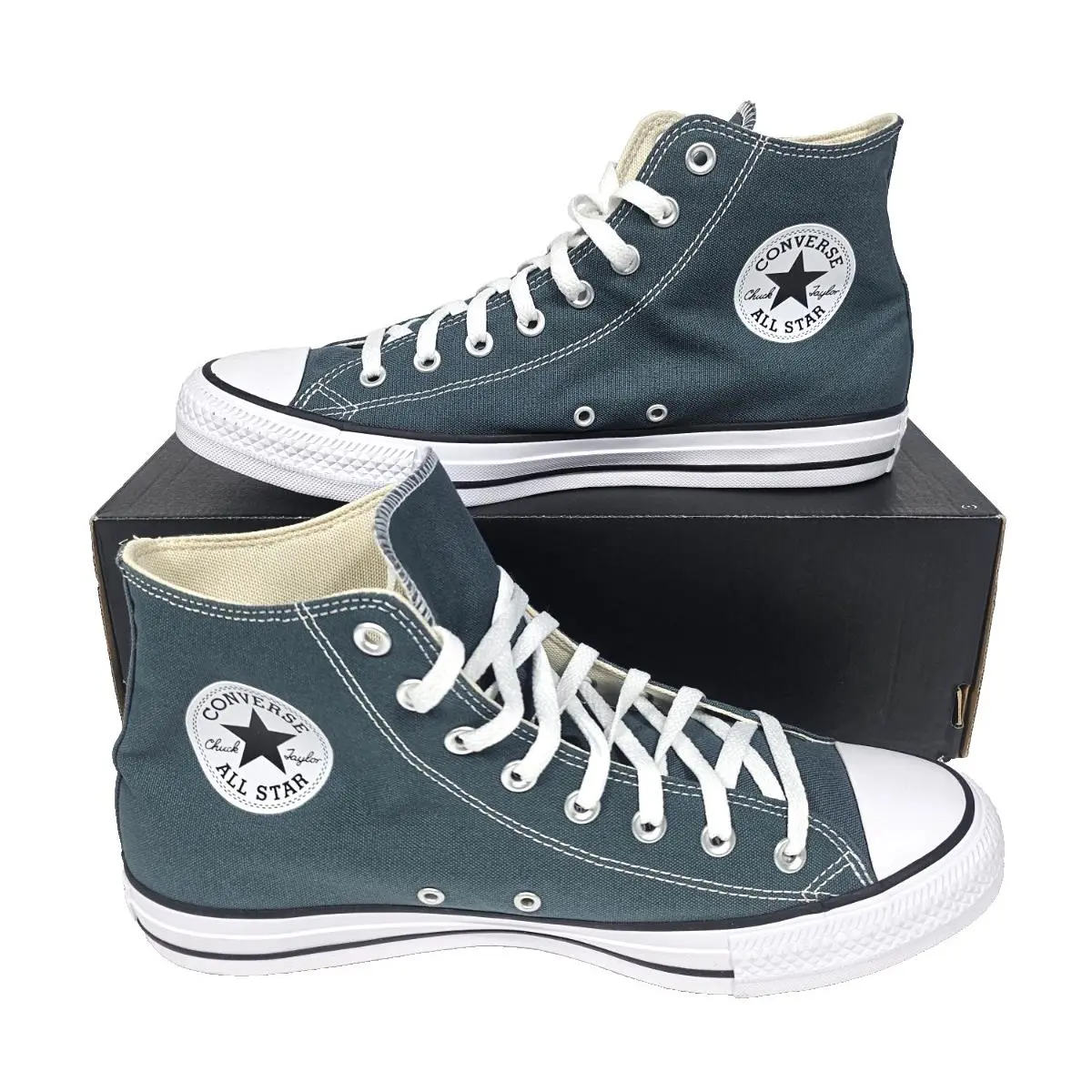Converse Chuck Taylor Men`s 13 All Star High Top Shoes True Nature Green A10536F