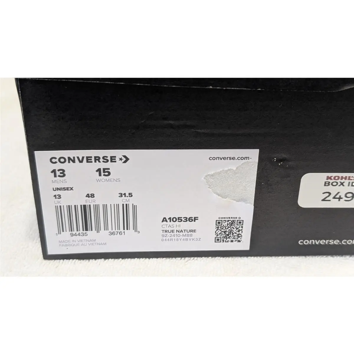 Converse shoes - Converse Chuck Taylor All Star High - A10536F - Green (UPC: 194435367613) 8