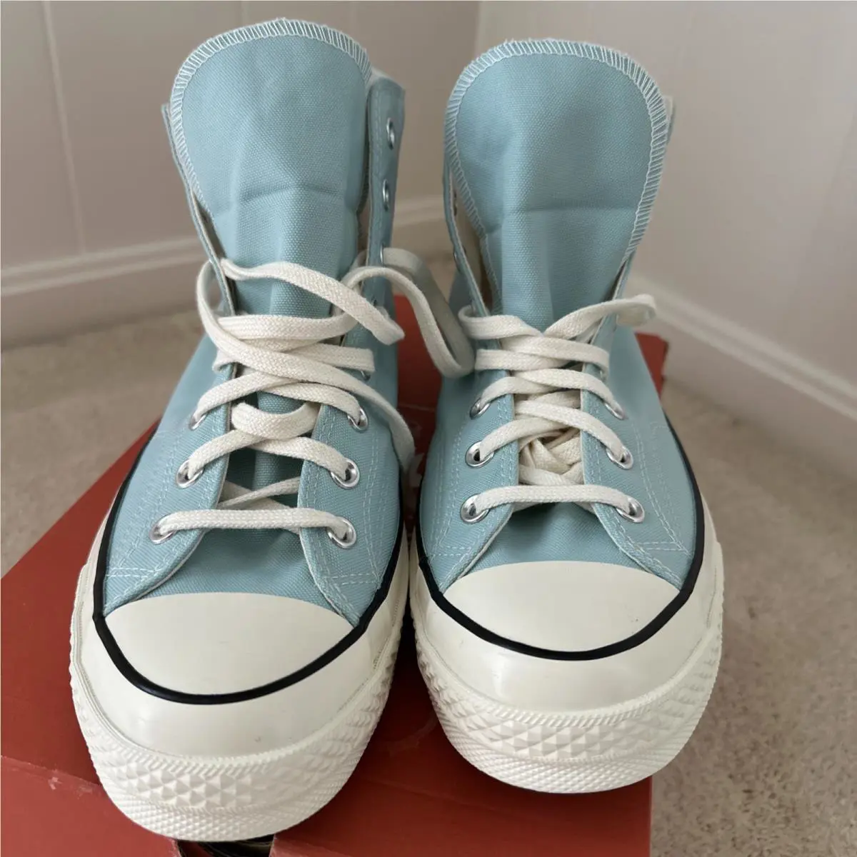 Converse shoes - Converse Chuck 70 Plus Hi - A00621C - Juniper / Egret / Black (UPC: 0194433680936) 11
