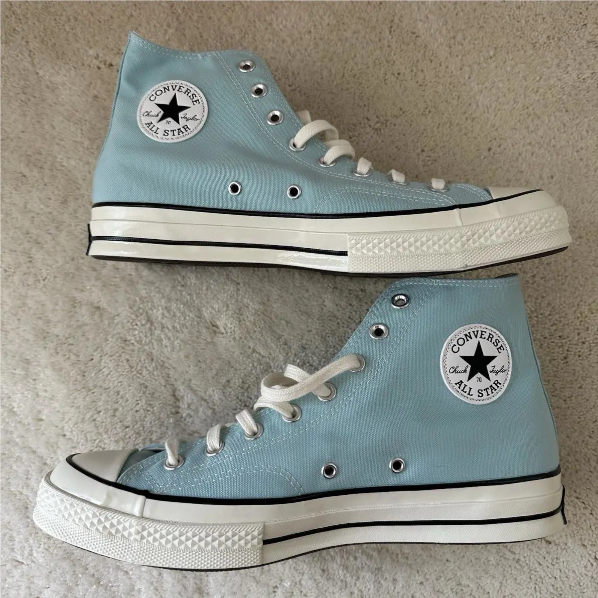 Converse shoes - Converse Chuck 70 Plus Hi - A00621C - Juniper / Egret / Black (UPC: 0194433680936) 0