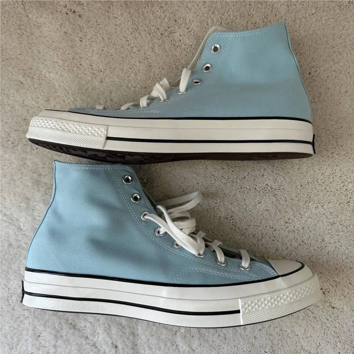 Converse shoes - Converse Chuck 70 Plus Hi - A00621C - Juniper / Egret / Black (UPC: 0194433680936) 1