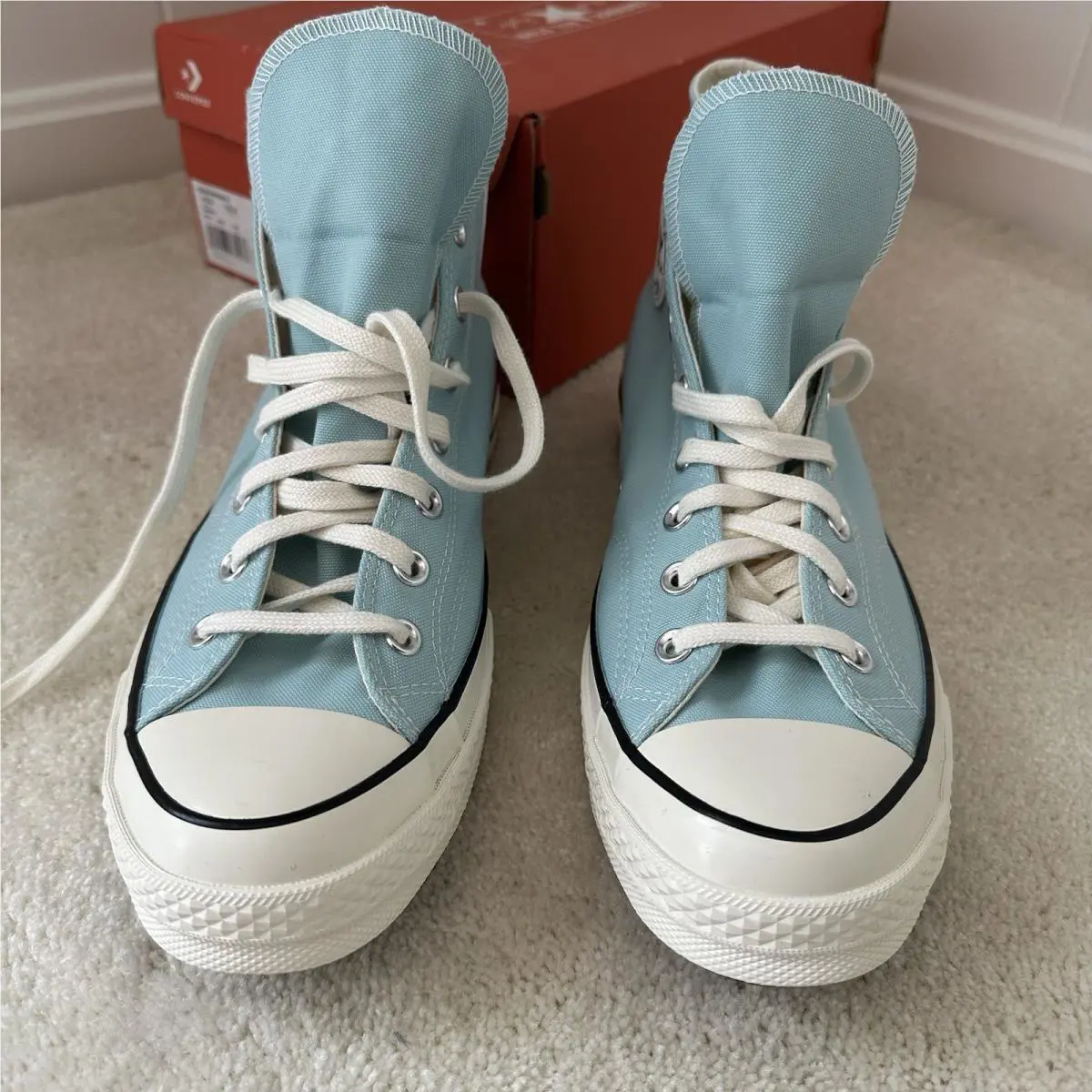 Converse shoes - Converse Chuck 70 Plus Hi - A00621C - Juniper / Egret / Black (UPC: 0194433680936) 2