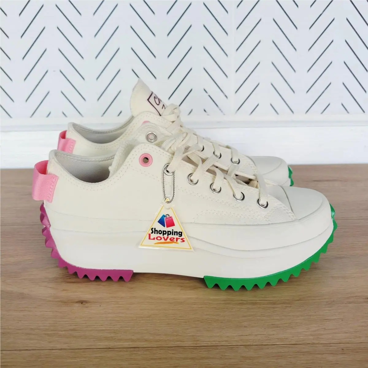 Converse Run Star Hike Ox Platform Men`s Shoes 5.5 Color Pop Sneaker A14271C