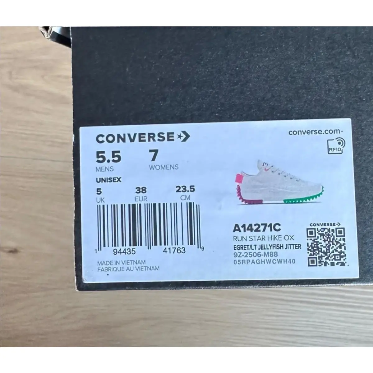 Converse shoes - Converse Run Star Hike - Run Star Hike - A14271C - White (UPC: 194435417639) 5