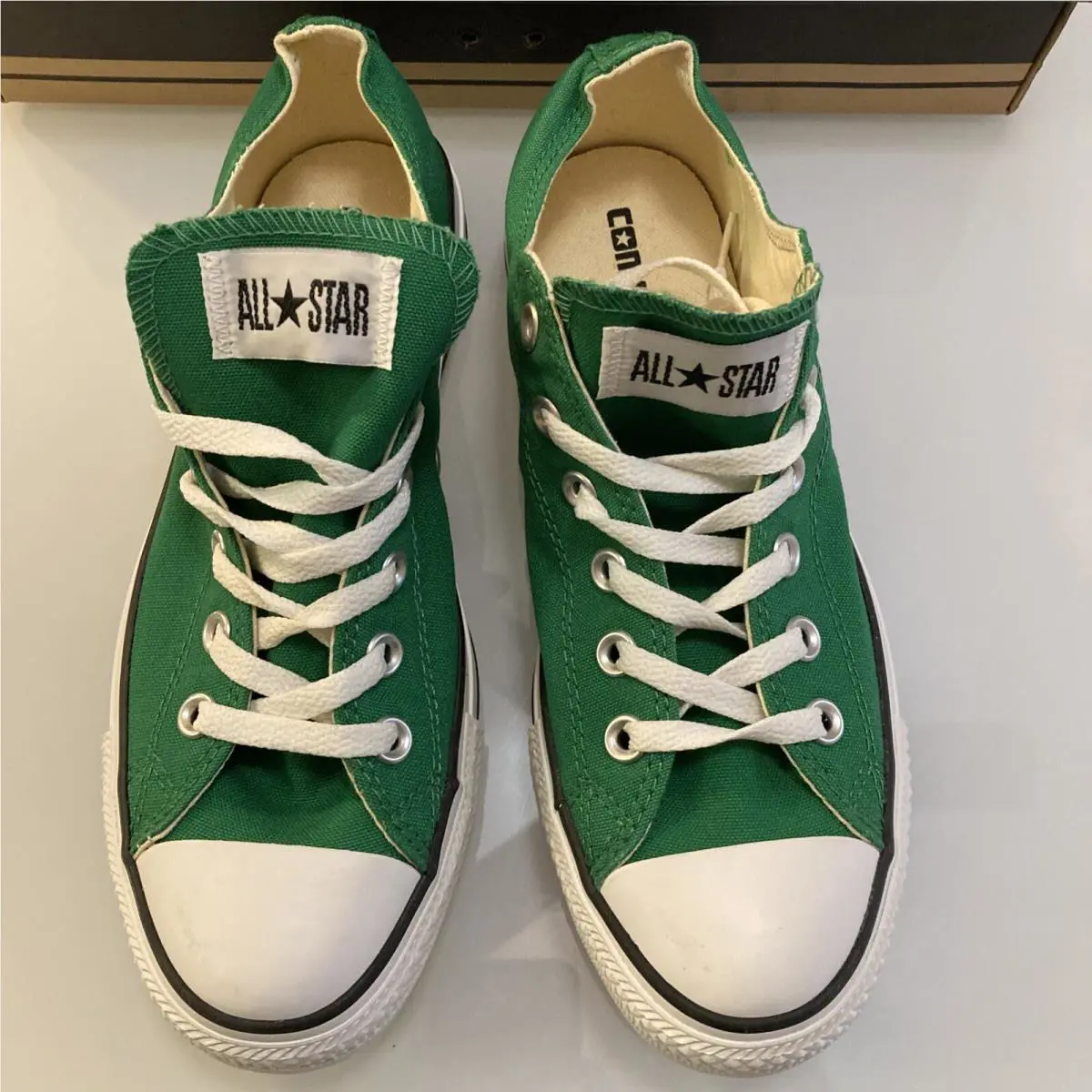 Converse shoes - Converse All-Star OX - Green / White (UPC: 0022865436916) 2