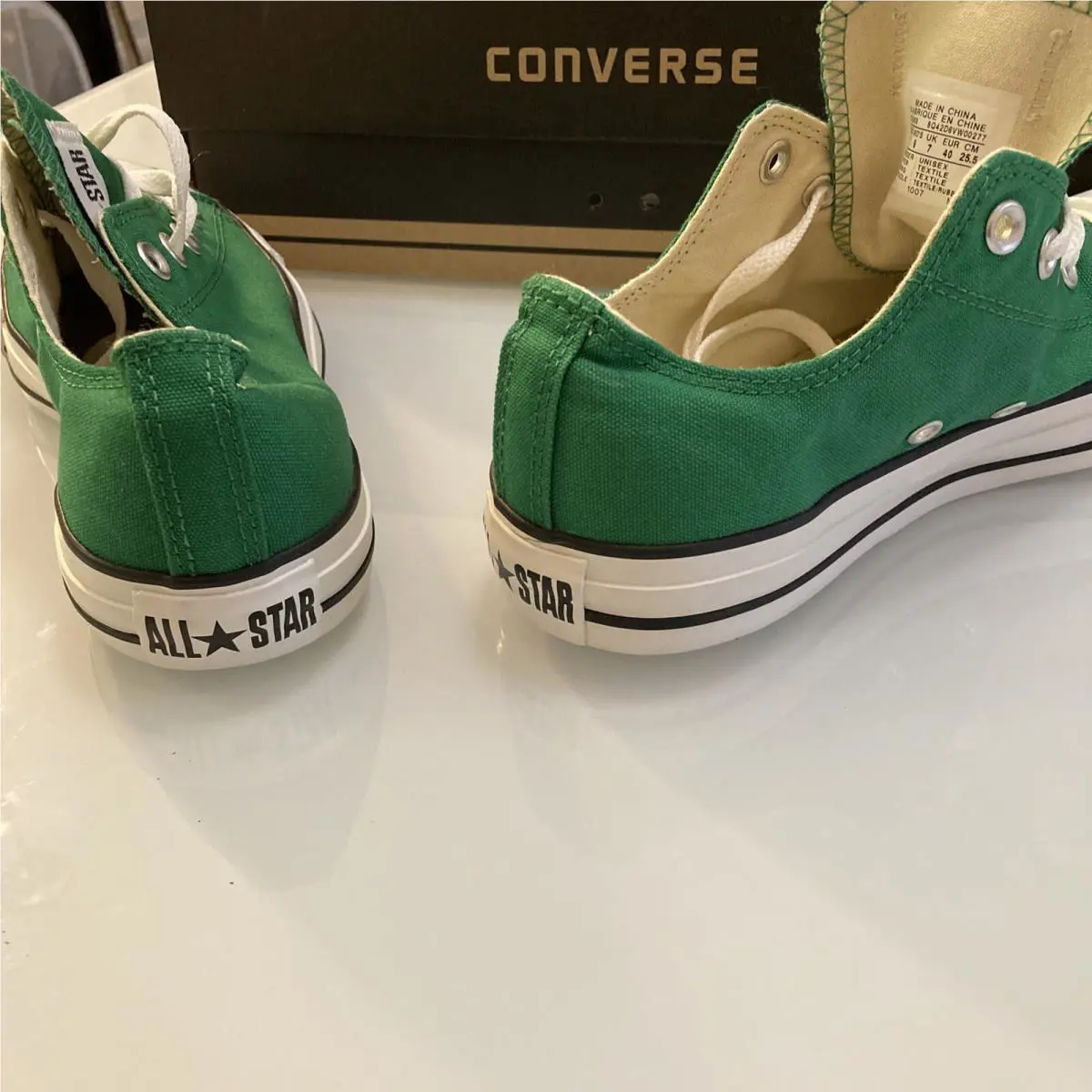 Converse shoes - Converse All-Star OX - Green / White (UPC: 0022865436916) 4