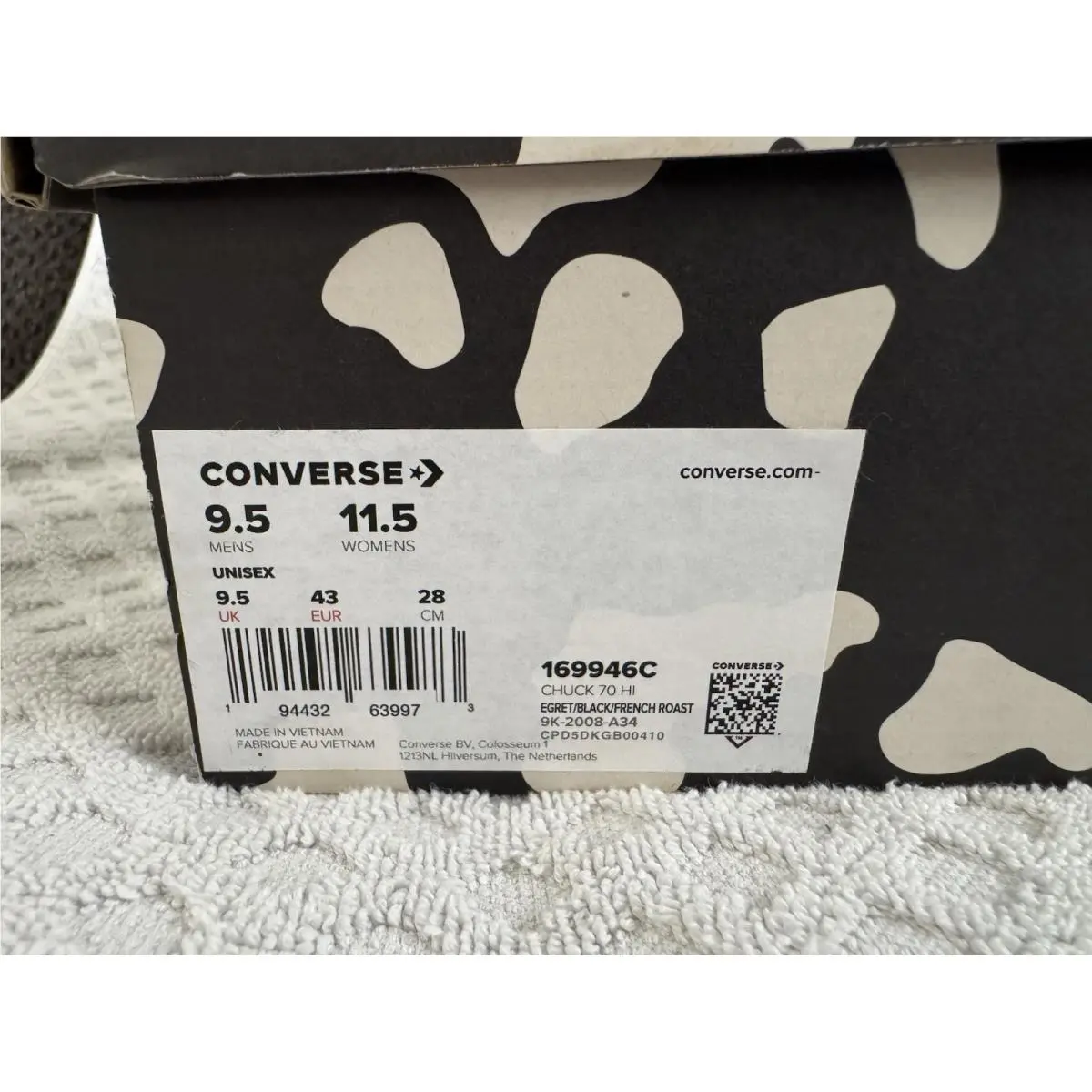 Converse shoes - Converse Chuck 70 Hi - Chuck - 169946C - Ivory (UPC: 194432639973) 12