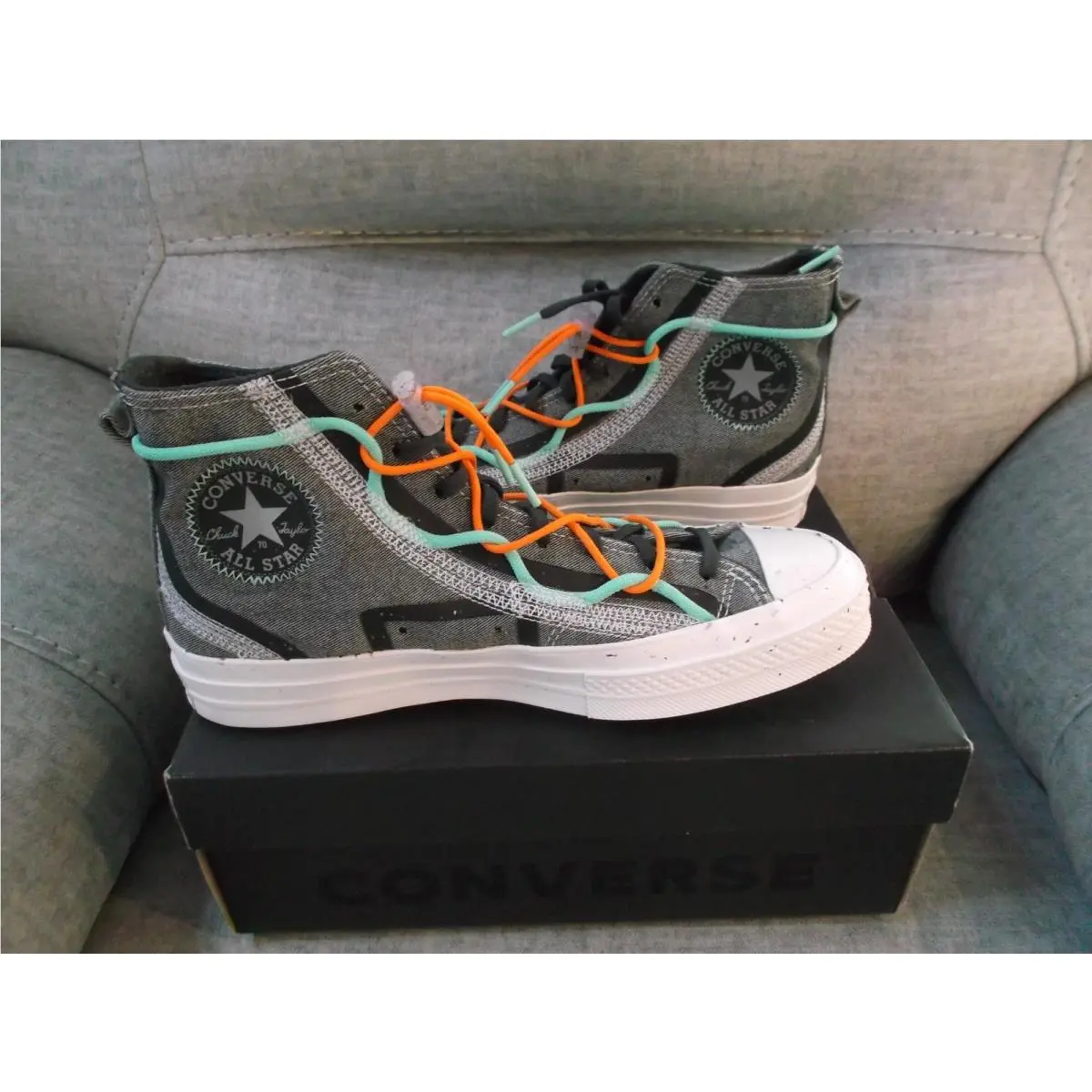 Converse Renew Chuck 70 Morphlon Hi Sneaker Gray 170948C Size 8 Men 10 Women