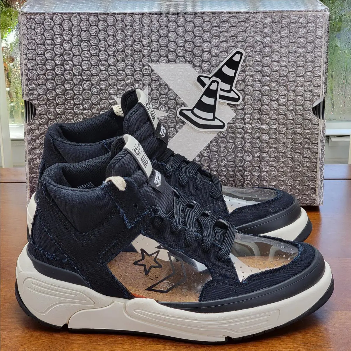 Converse shoes - Converse Weapon - Weapon - A00715C - Black / Clear / Rutabaga 0