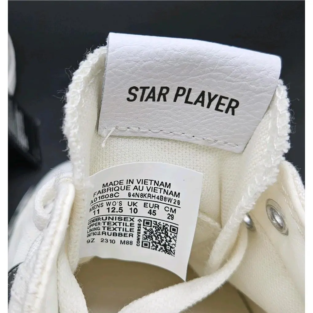 Converse shoes - Converse Star Player OX Low - A01608C - White (UPC: 194433522632) 2