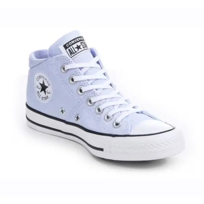 Sz 9 Converse Chuck Taylor All Star Madison Mid Blueberry Ice Purple Women Ankle - Purple