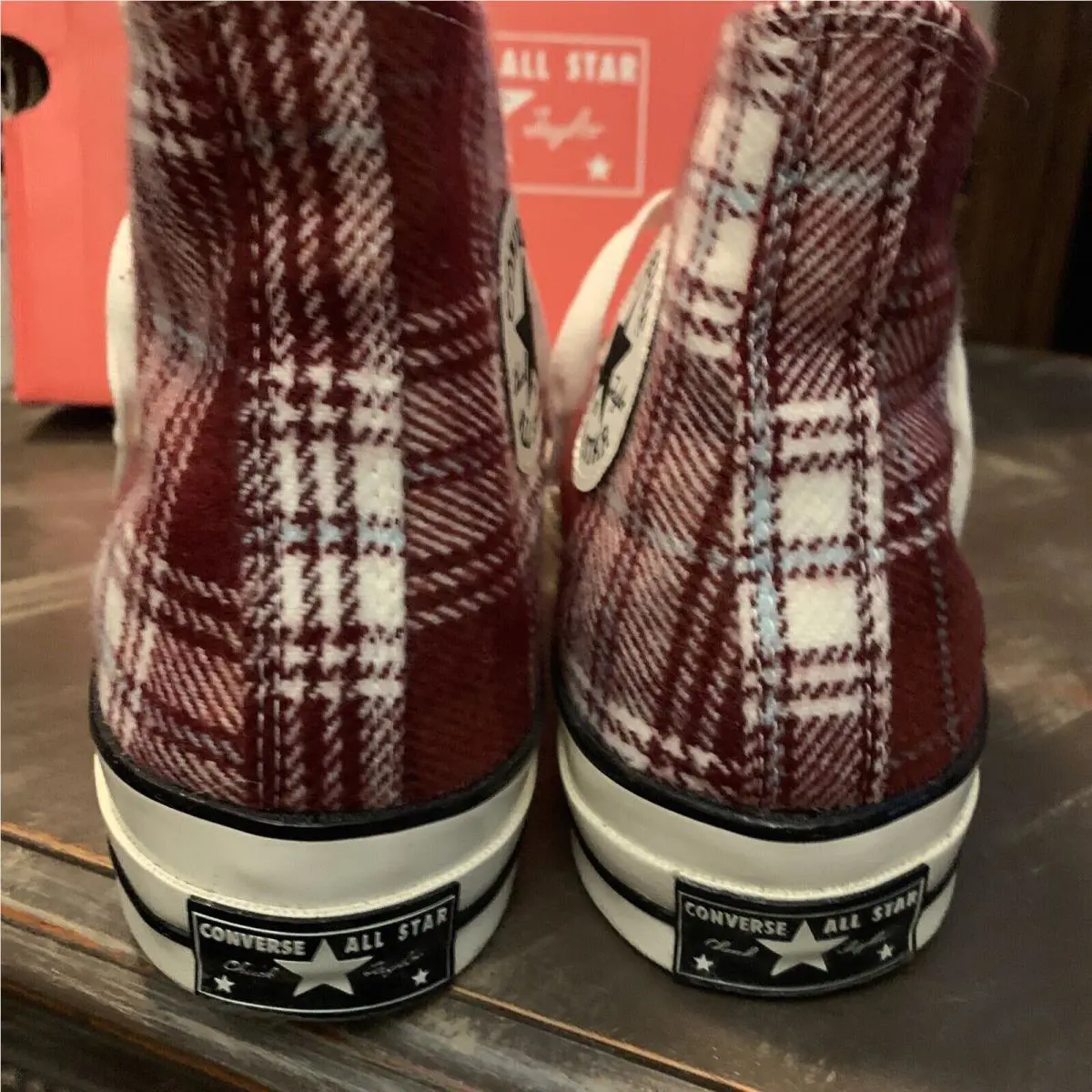Converse shoes - Converse Chuck - Chuck - Dark Burgandy/Cyan 3