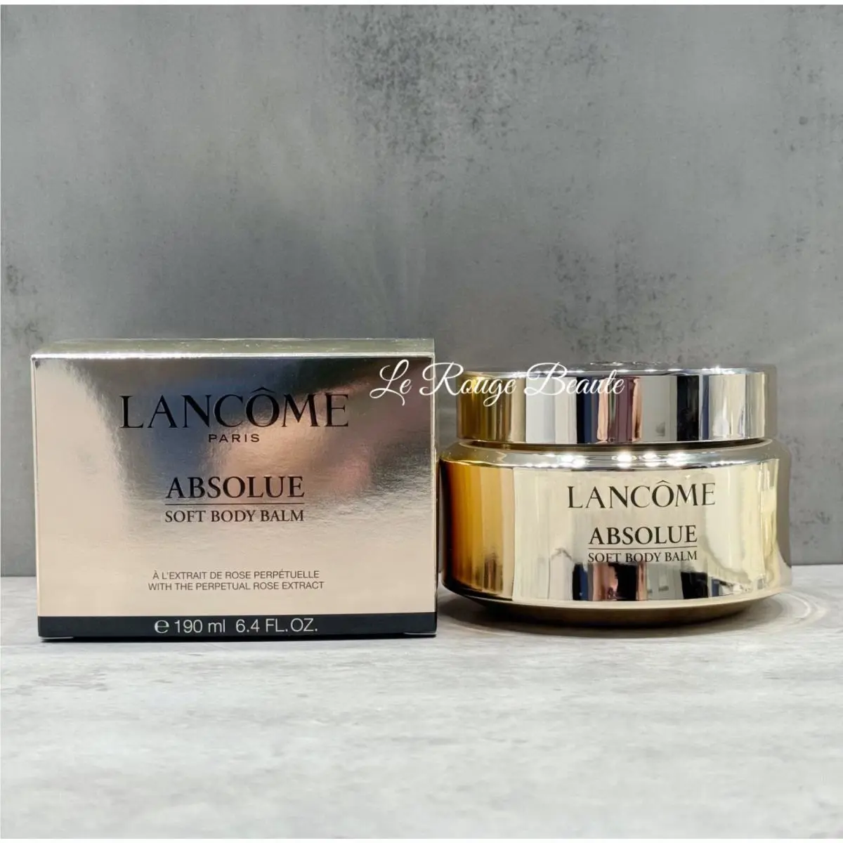 Lancome Absolue Soft Body Balm Cream Lotion with Rose Extract 190ml 6.4oz