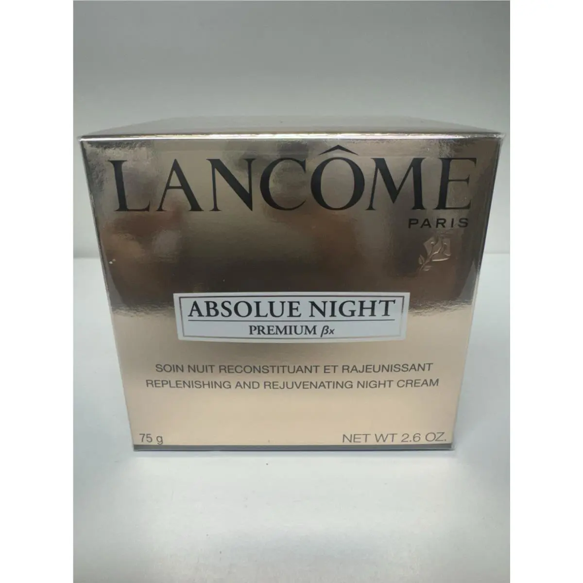 Lancome Absolue Night Premium BX Replenishing Rejuvenating Night Cream 2.6oz