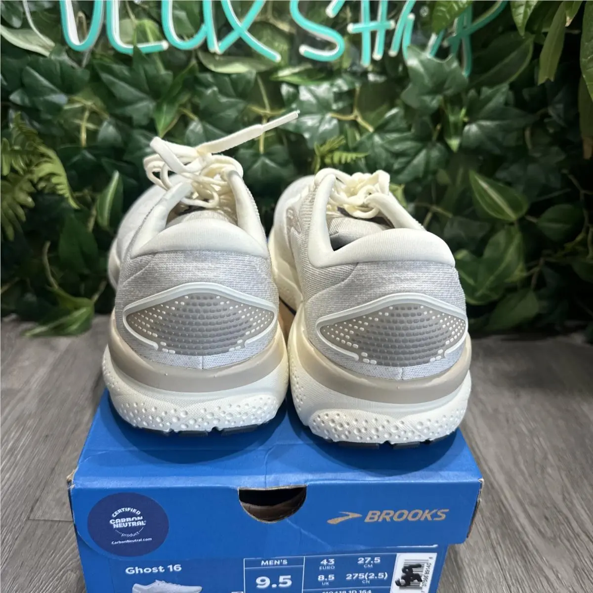 Brooks shoes - Brooks Ghost 16 - Ghost - 110418 1D 164 - Coconut/Chateau/Forged Iron 2