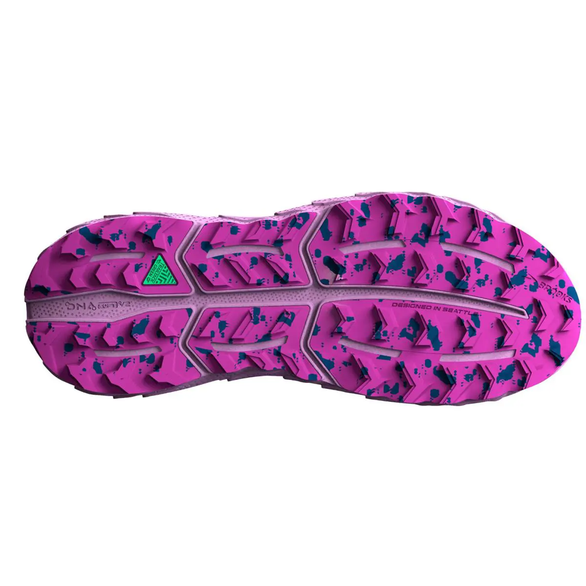 Brooks shoes - Brooks Cascadia 17 Trail - Cascadia Trail - 1203531B490 - Navy/Purple/Violet (UPC: 195394279986) 4