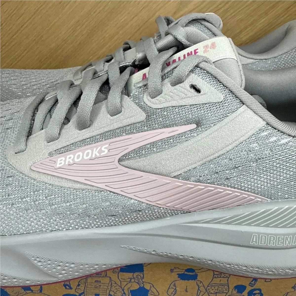 Brooks shoes - Brooks Adrenaline GTS 24 - Adrenaline GTS - 120426 1B 019 - Alloy/White/Zephyr (UPC: 0195394535754) 0