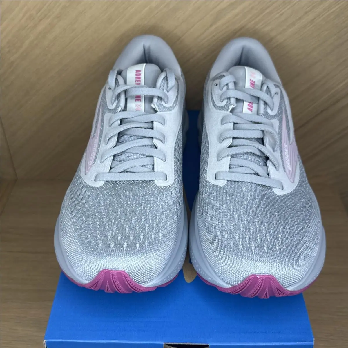 Brooks shoes - Brooks Adrenaline GTS 24 - Adrenaline GTS - 120426 1B 019 - Alloy/White/Zephyr (UPC: 0195394535754) 1