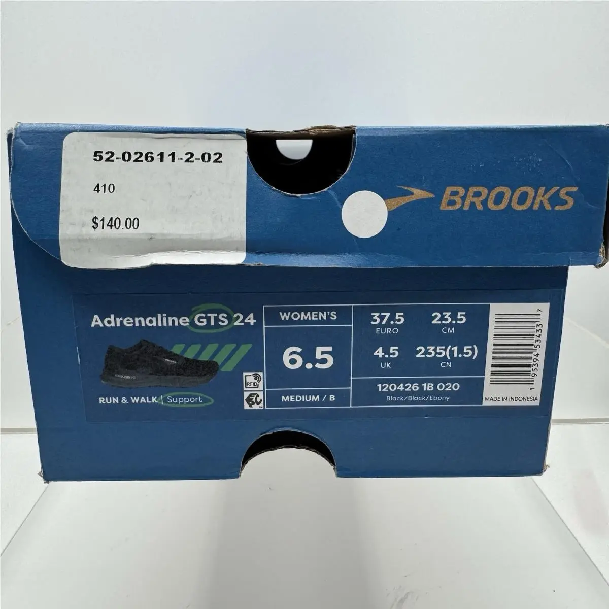 Brooks shoes - Brooks Adrenaline GTS 24 - Adrenaline GTS - 1204261B020 - Black 7